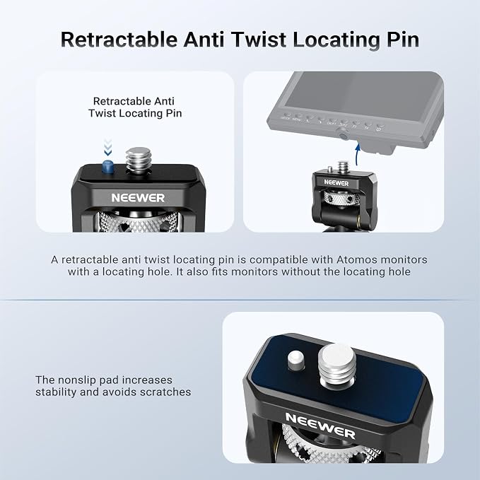 NEEWER Quick Release Monitor Mount - Image 4