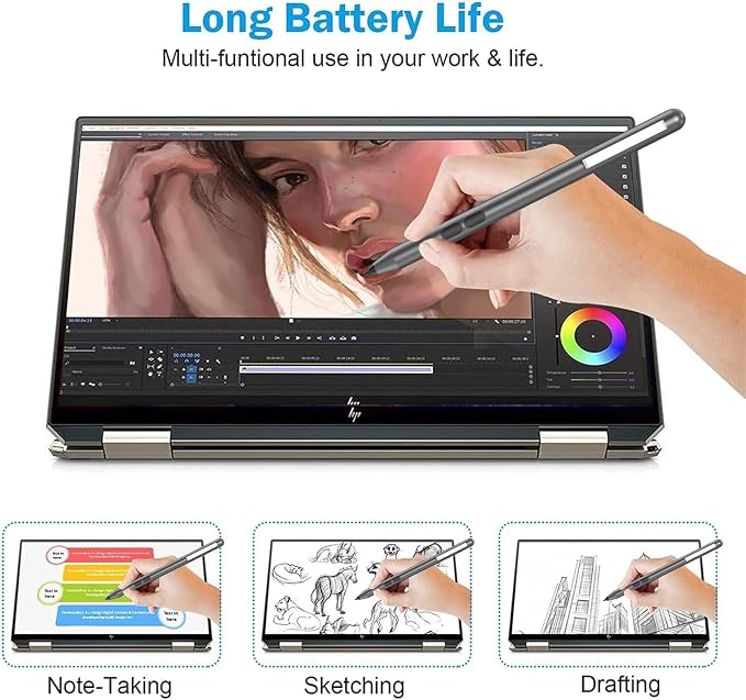 Stylus Pen for HP Omnibook, Pen for HP Envy x360 Pavilion x360 Specter x360 - Image 8