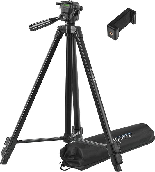 Ravelli APLT3 53" Light Weight Aluminum Tripod, by Ravelli