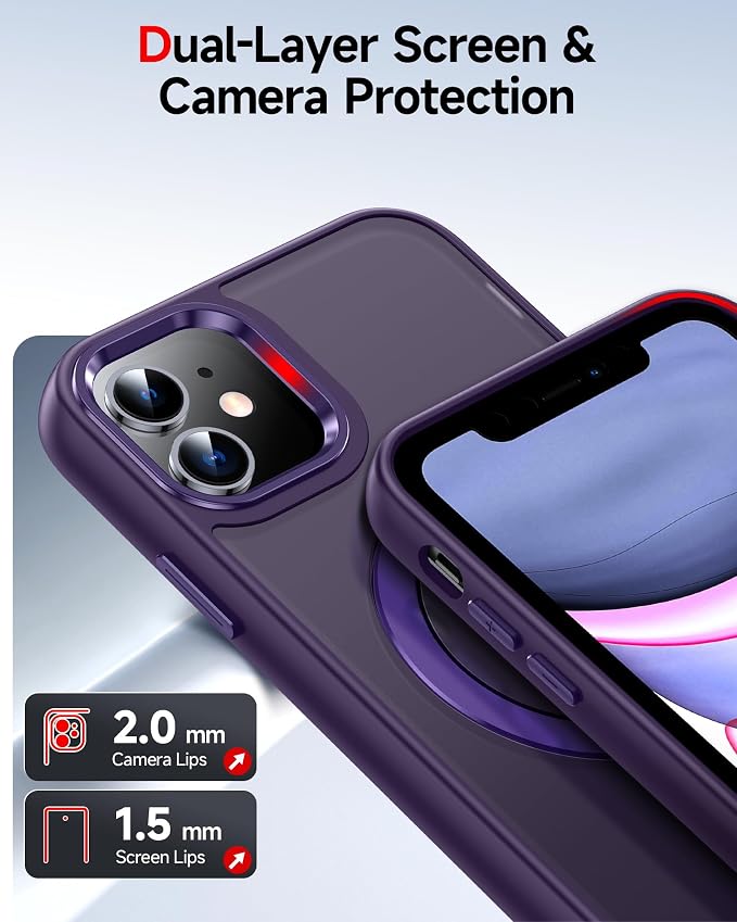 LeYi for iPhone-11 Case, with Stand for Magsafe Cover Funda para i Phone - Image 5