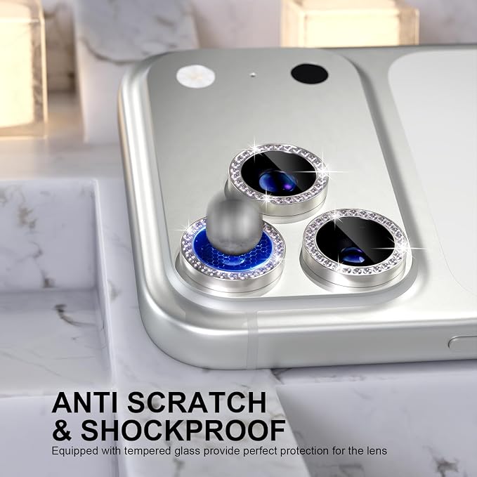 Choiche Compatible for iPhone 17 Pro/iPhone 17 Pro Max Camera Lens Protector - Image 3