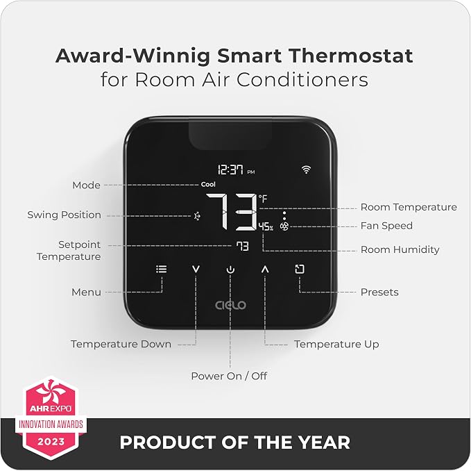 Breez Max Smart AC Controller | AHR Product of the Year WiFi Thermostat - Image 6