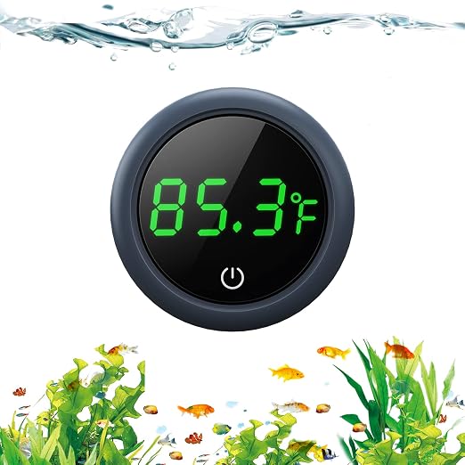 PAIZOO Fish Tank Digital Thermometer Accurate LED Display to ±0.9°F Tank by PAIZOO