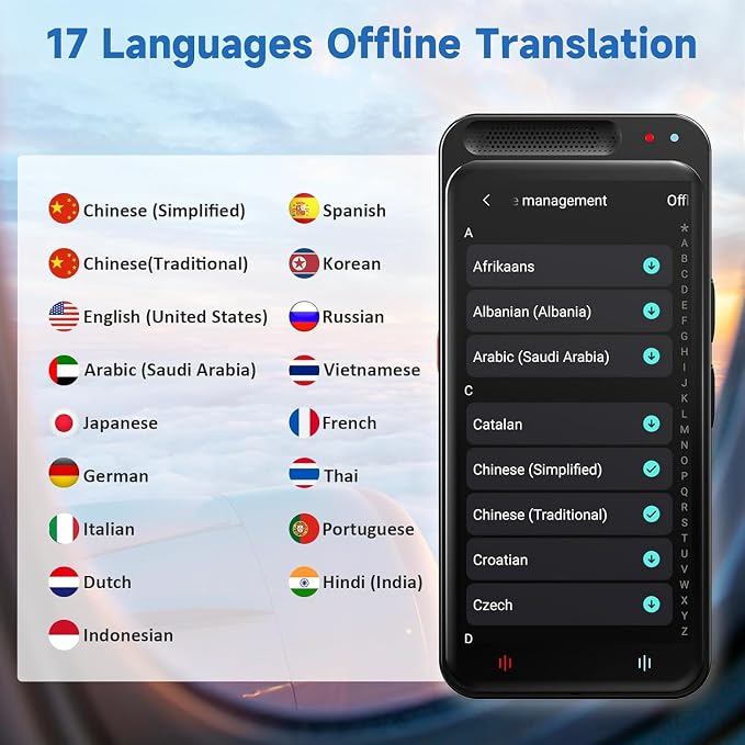 Language Translator Device, 150 Languages Two-Way Instant Translator Device - Image 5