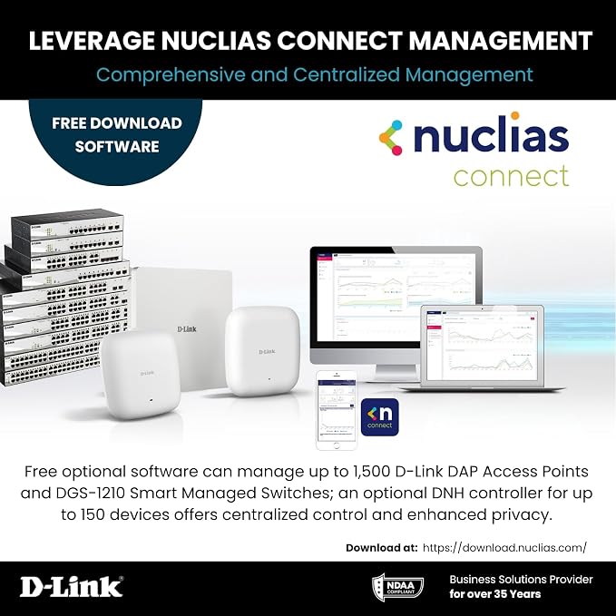 D-Link 10-Port Gigabit Smart Managed Switch | 8 GbE + 2 SFP Ports | L2+ | VLANs - Image 7