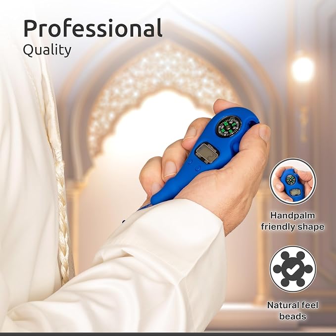 Digital Finger Tasbih with Compass & Night Light - Image 5