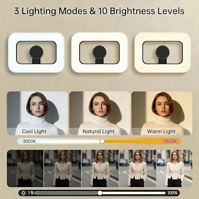 Ring Light for Phone, Magnetic Selfie Light - Image 4