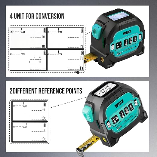WIDX 3-in-1 Laser Tape Measure - Image 4