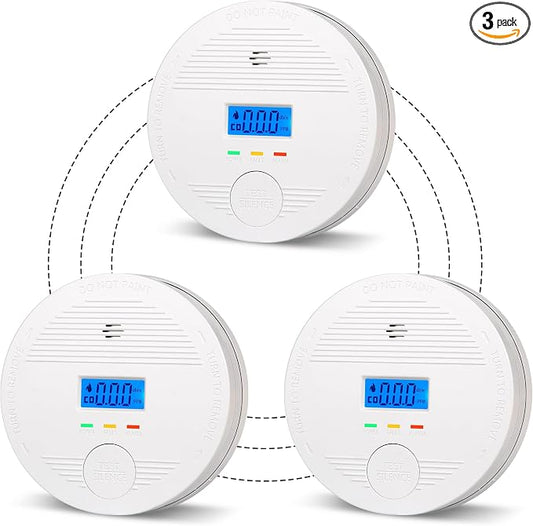 10-Year Sealed Battery Wireless Linked Home Safety Device, Whole-House by DFGJLVF
