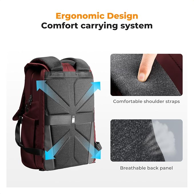 K&F CONCEPT Camera Backpack, Camera Bags - Image 6