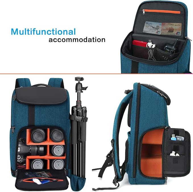 MOSISO Camera Backpack, DSLR/SLR/Mirrorless Large Men/Women Photography Camera - Image 2