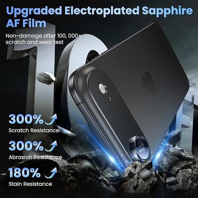 Uyiton Compatible with iPhone Air Camera Lens Protector - Image 6