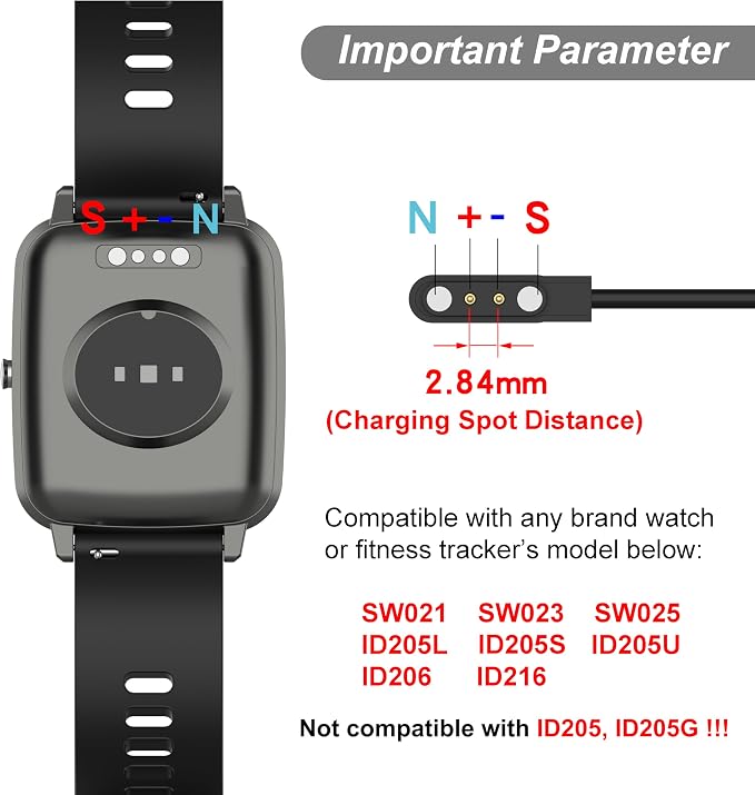 Charger for VeryFit Smart Watch - Image 2