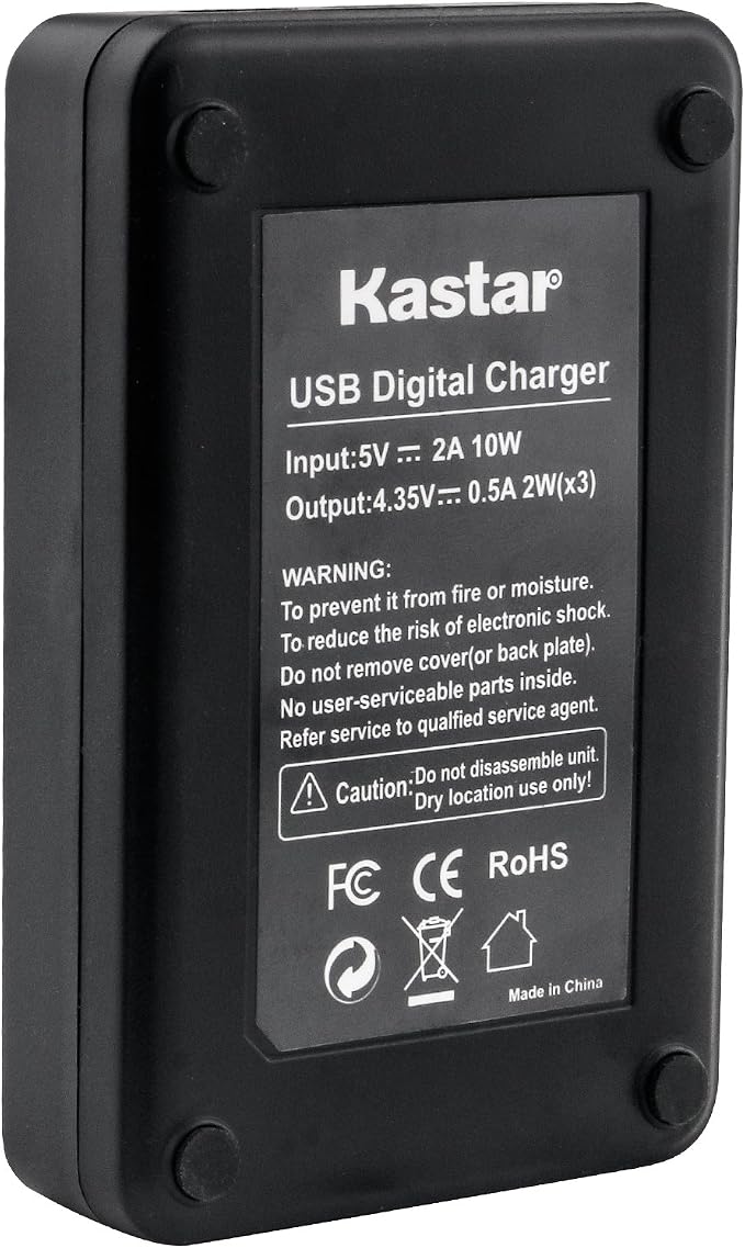 Kastar Battery x3 + Charger for Sony NP-BX1 HDR-AS200V HDR-AS30 HDR-AS300 - Image 3