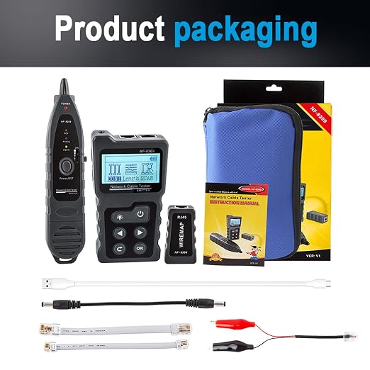 NOYAFA NF-8209 Network Cable Tester, Ethernet Cable Wire Tester - Image 8
