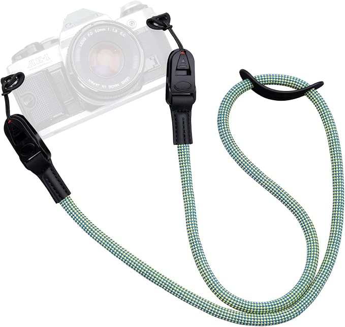 VKO Camera Strap Rope, Quick Release Vintage Cute QD Nylon Neck Shoulder Straps by VKO