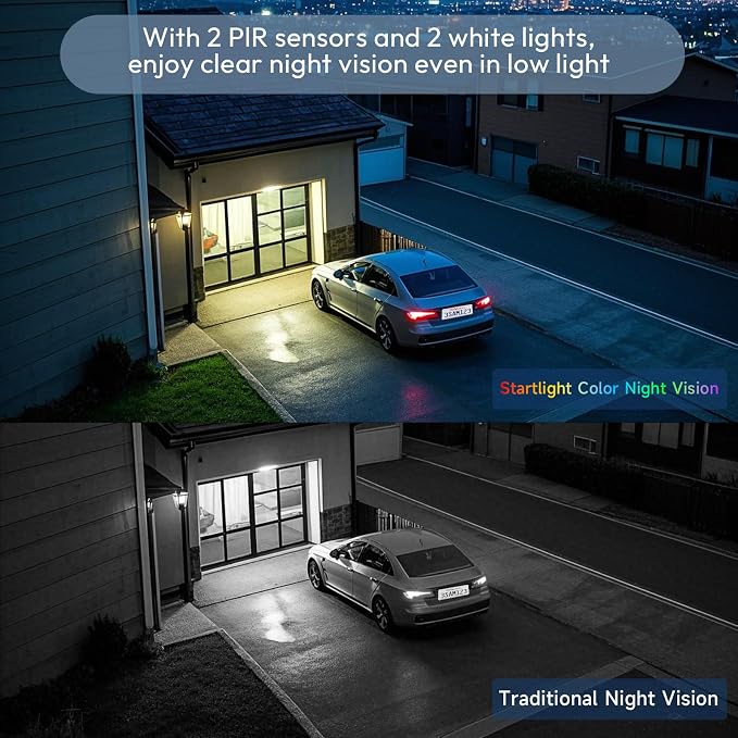 2pc 2.4G/5G WiFi Cameras for Home Security - Image 4