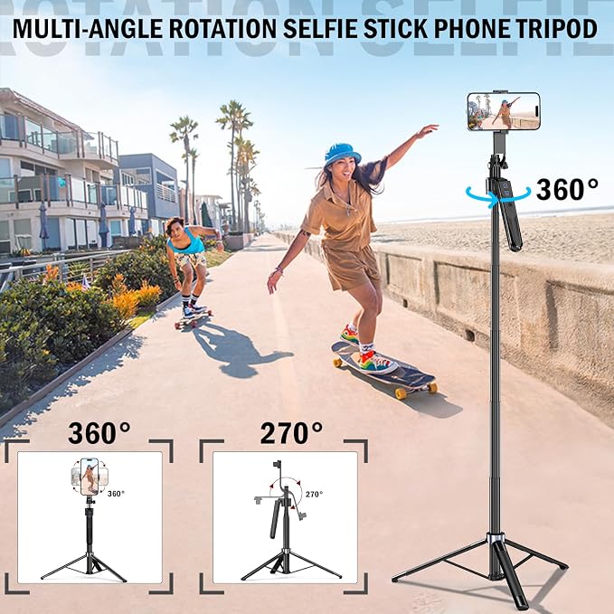 Auto Face Tracking Tripod 360 Rotation - Image 5