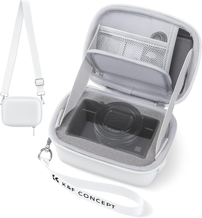 K&F CONCEPT Carrying Case for Digital Camera, Hard Shell Protective Travel Case by KFCONCEPT