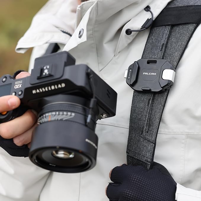 ULANZI F38 Camera Backpack Strap Base Mount Clip Quick Release - Image 2