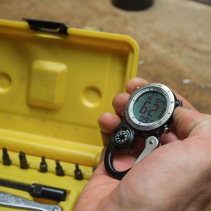 Dakota Digital Backpacker Clip, Fob and Pocket Watch, Timer and Dual Time - Image 9