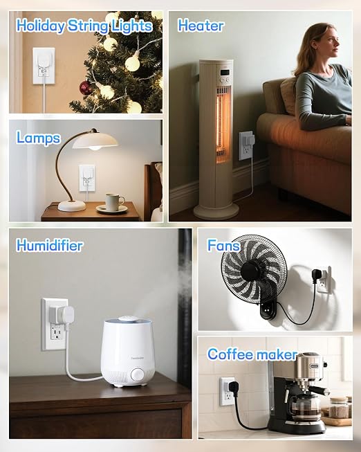 Greencycle Remote Control Outlet, Wireless Light Switch and 2 Outlet Plugs - Image 7
