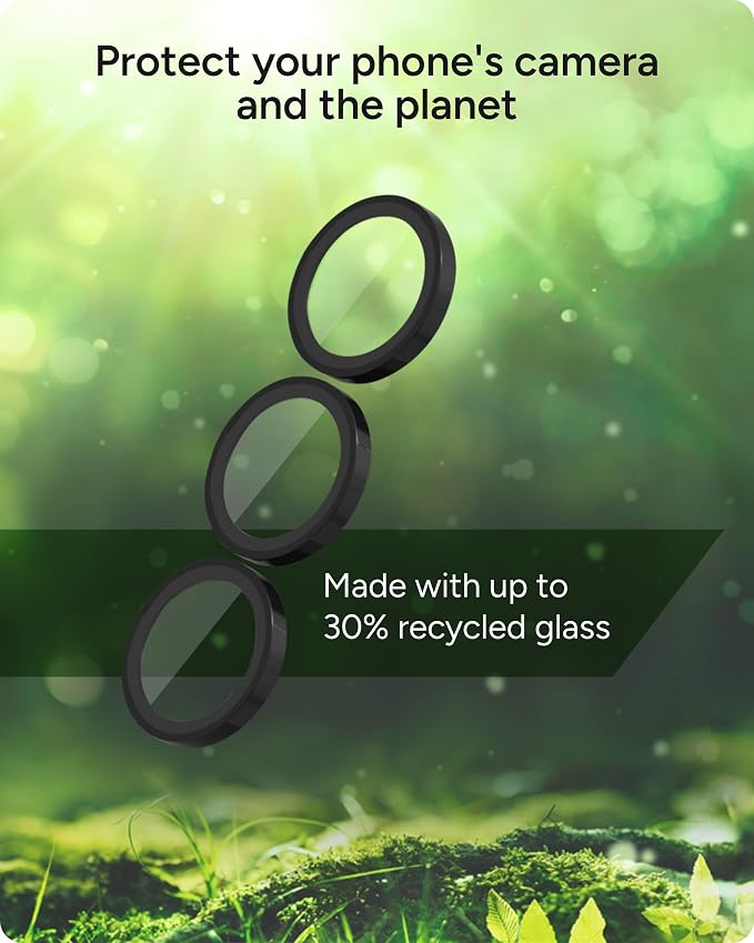 ZAGG Glass Elite Anti-Reflective Samsung Galaxy S25 Camera Lens Protector – - Image 7