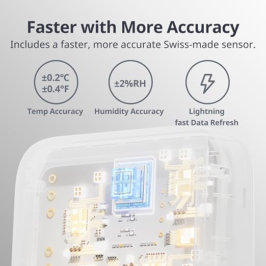 SwitchBot Thermometer Hygrometer, Temperature Sensor - Image 2
