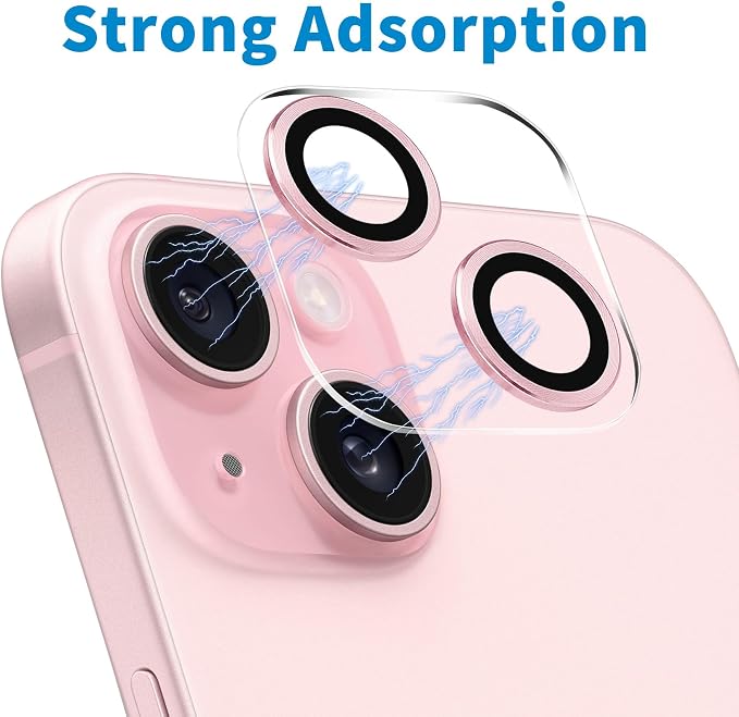Dengduoduo 3 Pack Tempered Glass Camera Lens Protector - Image 4