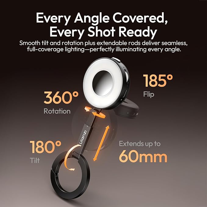 ULANZI ML05 Selfie Light for iPhone - Image 2