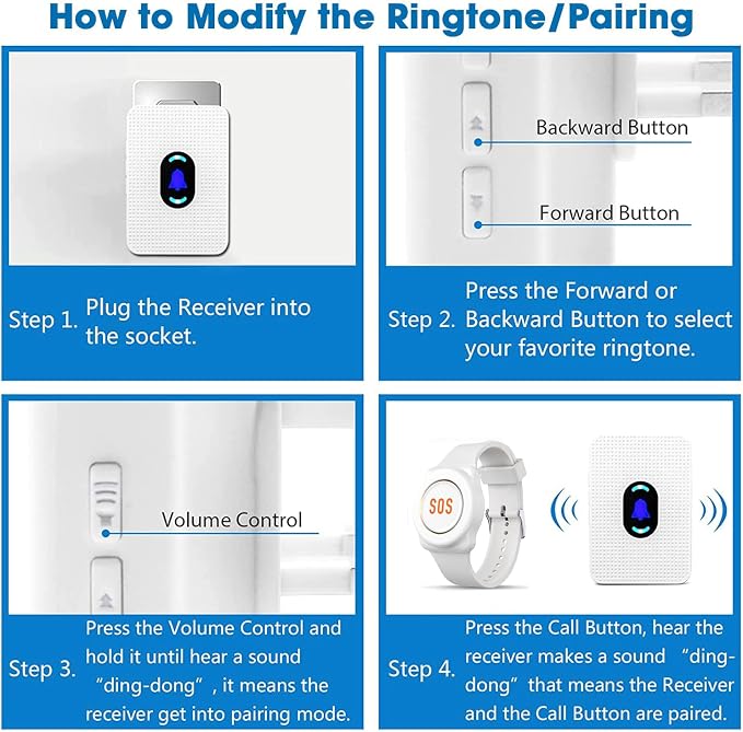 Daytech Caregiver Pager Call Button - Image 9