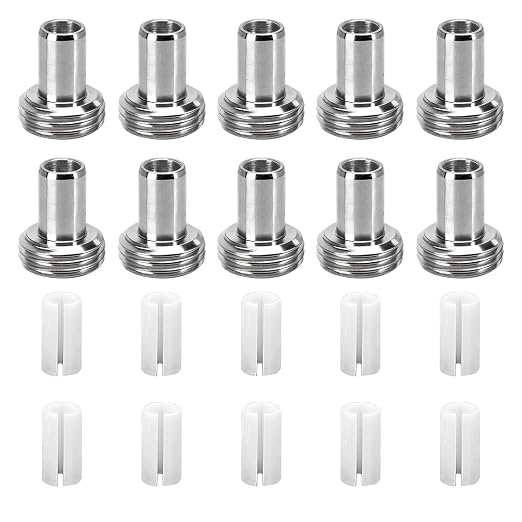 20 Pcs VFL Fiber Optic Visual Fault Locator Replacement Parts Include 10 Pcs by Unknown
