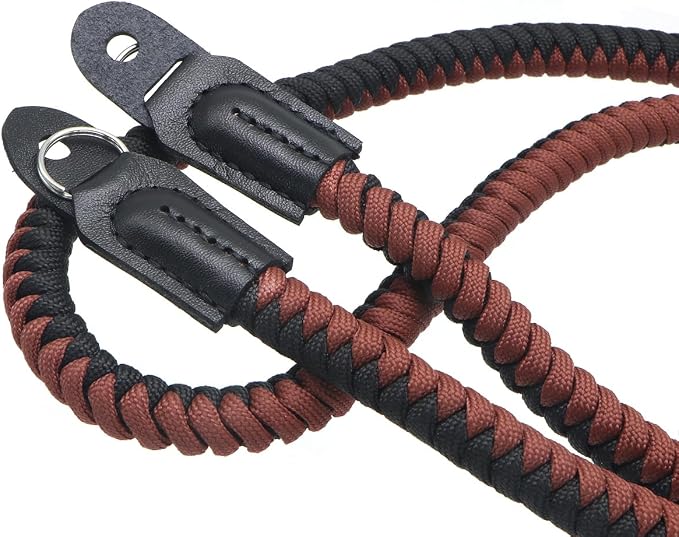 Paracord Woven Camera Neck Shoulder Strap Belt Hand Compatible - Image 3