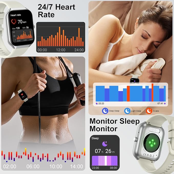 Jugeman Smart Watches for Women, 1.96" HD New Smartwatch - Image 7