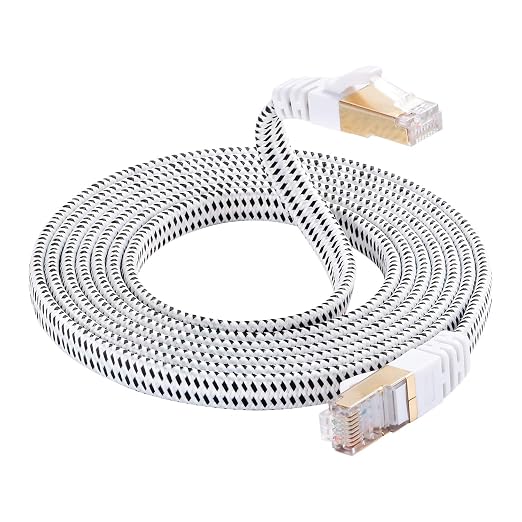 DanYee Cat 8 Ethernet Cable, Nylon CAT8 High Speed Professional Gold Plated - Image 8