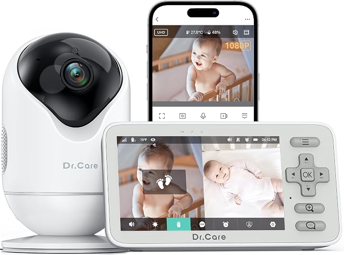Dr.Care VistaView Lite Smart WiFi Baby Monitor - Image 4