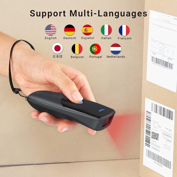 Tera Pro Extreme Performance Wireless 1D 2D QR Barcode Scanner Mini Portable - Image 6