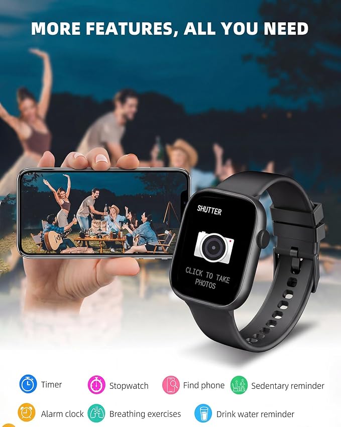 Smart Watch for Women Men, Fitness and Sleep Trackers - Image 8