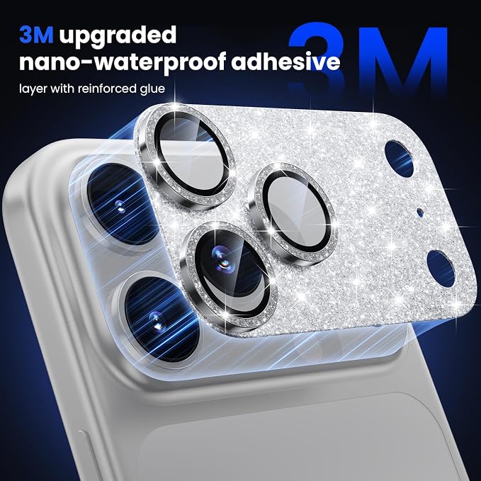 WSKEN for iPhone 17 Pro Max Camera Lens Protector, Metal Aluminum Alloy - Image 3