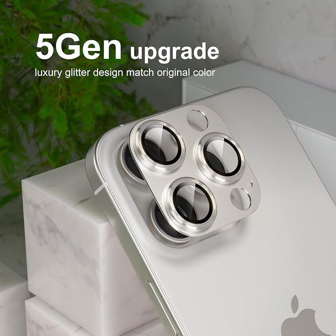 Choiche Compatible for iPhone 16 Pro/iPhone 16 Pro Max Camera Lens Protector - Image 7
