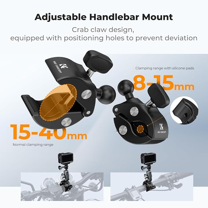 K&F CONCEPT Super Clamp Camera Mount - Image 3