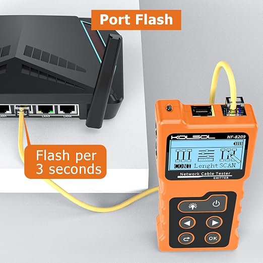 Network Cable Tester, Poe Cable Tester - Image 4