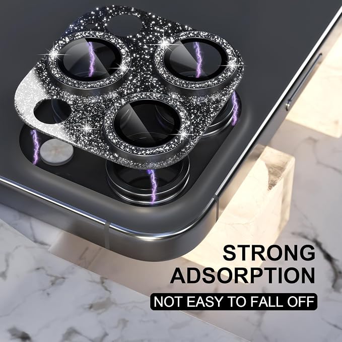 Choiche Compatible for iPhone 16 Pro/iPhone 16 Pro Max Camera Lens Protector - Image 6