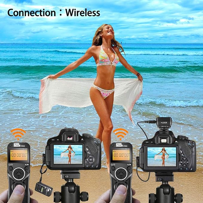 Pixel TW-283 E3 Wireless Shutter Release Cable Wired Remote Control Compatible - Image 3