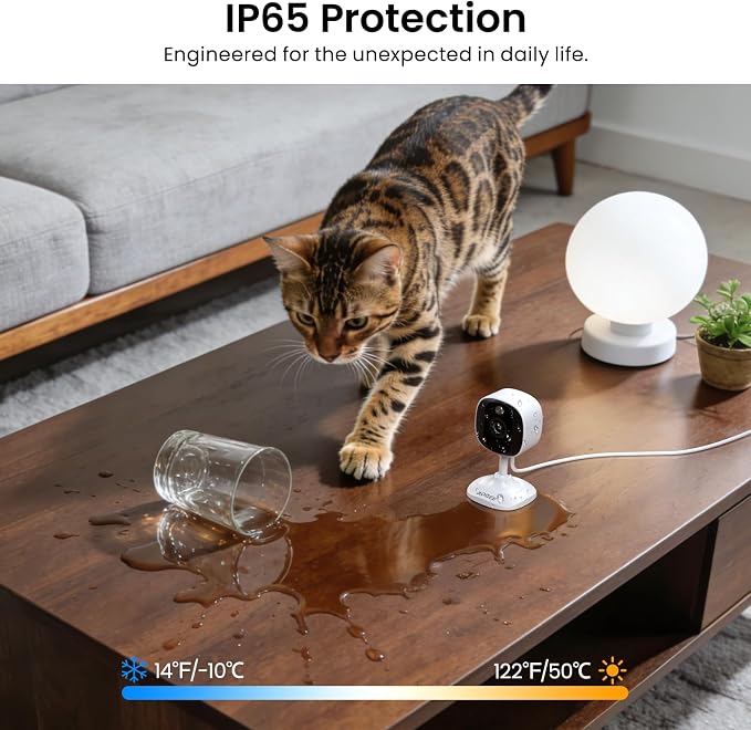 AOQEE 2K Cameras for Home Security-Outdoor/Indoor Camera for - Image 5