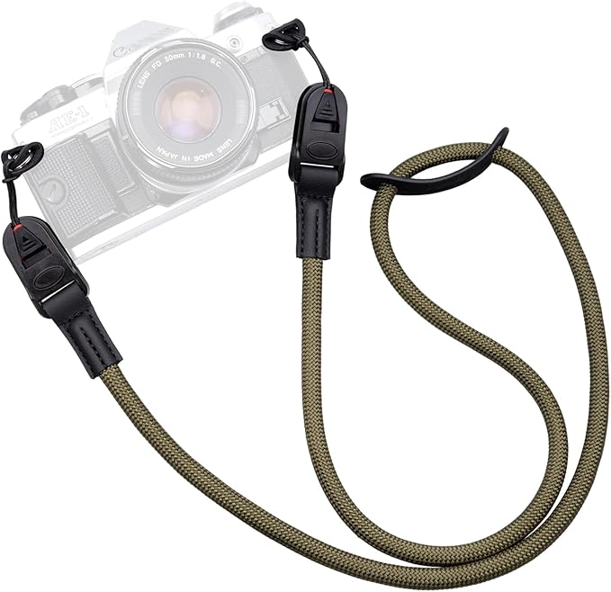 VKO Camera Strap Rope, Quick Release Vintage Cute QD Nylon Neck Shoulder Straps by VKO