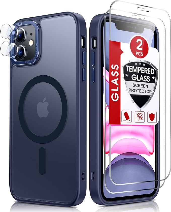 LeYi for iPhone-11 Phone Case: i Phone iphone11 Funda para Magnetic Cover Women by LeYi