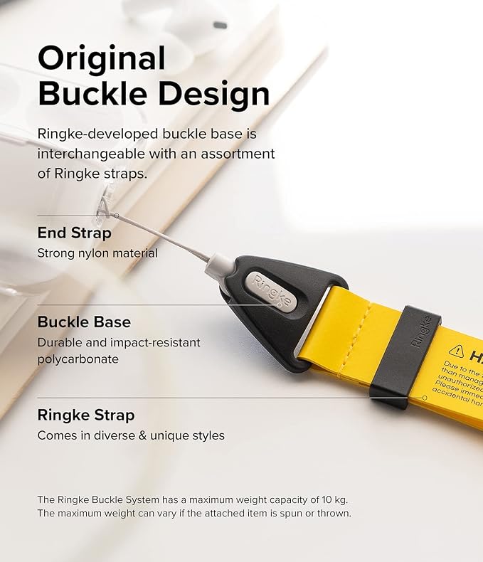 Ringke Hand Strap Designed for Camera Strap and Phone Strap, Adjustable Sturdy - Image 6