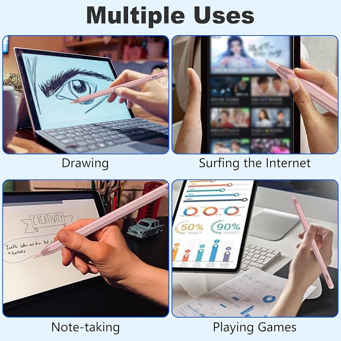 Stylus Pen for iOS&Android Touch Screens, Active Pencil for Samsung, Smart - Image 7