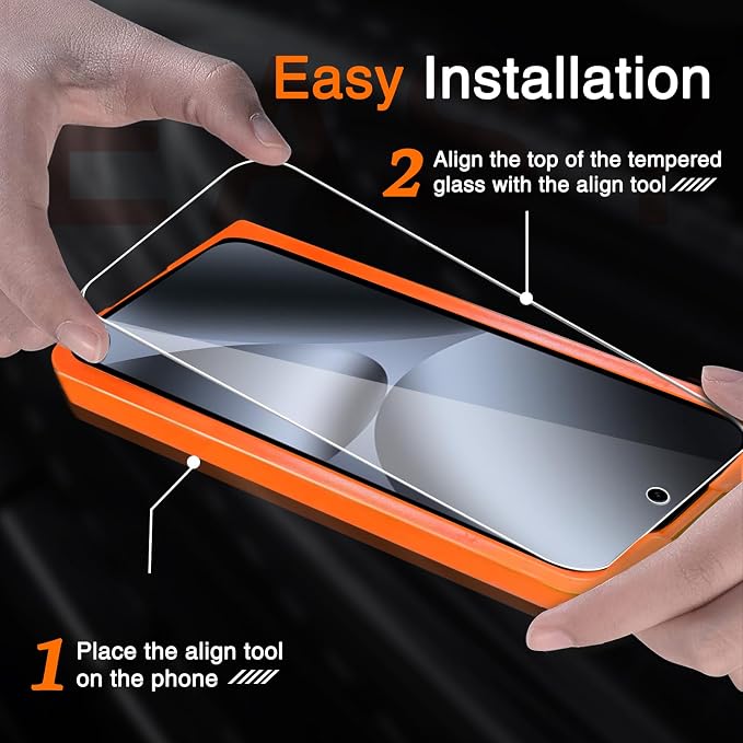 Milomdoi 3 Pack Tempered Glass for Google Pixel 10 Pro Fold Screen Protector - Image 3